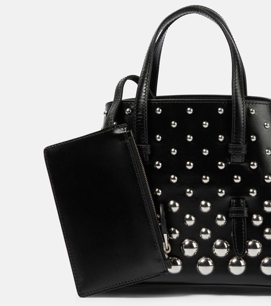 Mina 20 embellished leather tote bag