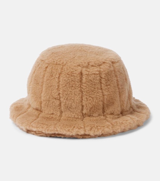 Moreau wool, silk, and cashmere bucket hat