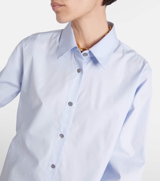 Cotton poplin shirt