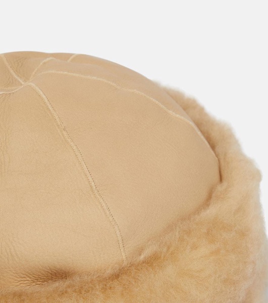 Colbacco shearling and cashmere hat