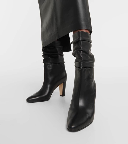 Calasso leather ankle boots