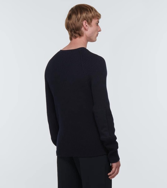 Tomas ribbed-knit cotton sweater