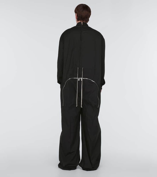 Tommy belted cotton-blend jumpsuit