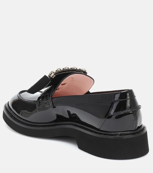 30mm Viv Rangers patent leather loafers