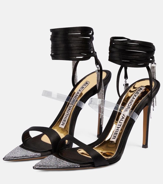 Metafisico 105 crystal-embellished sandals