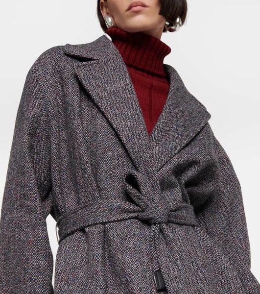 Henrik belted cashmere coat