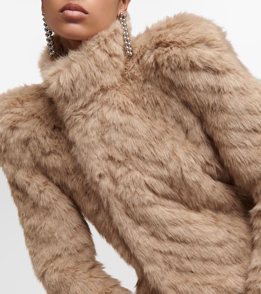 Faux fur coat 