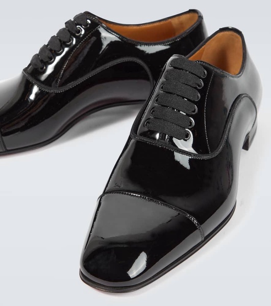 Greggo patent leather Oxford shoes