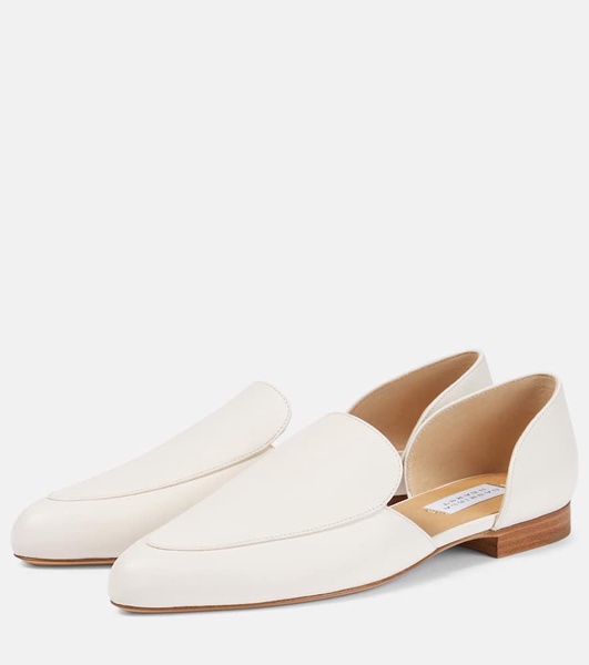 Jax leather d'Orsay loafers