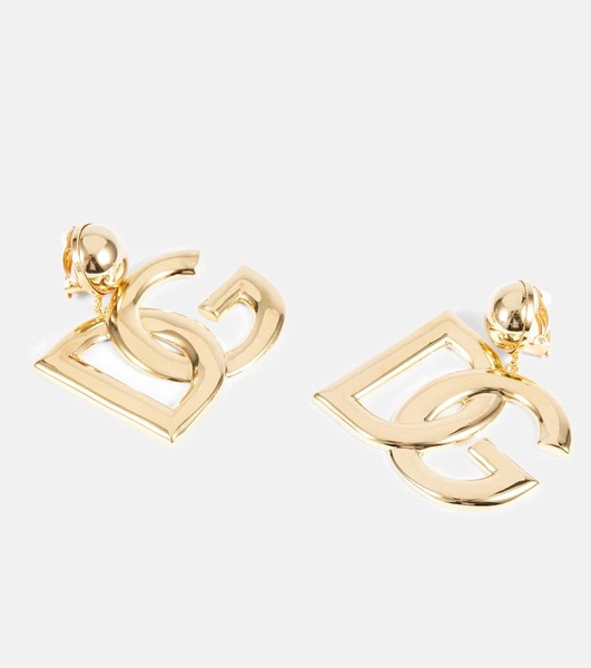 Pop DG big clip-on earrings