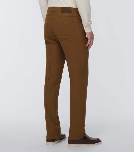 Graie tapered wool pants