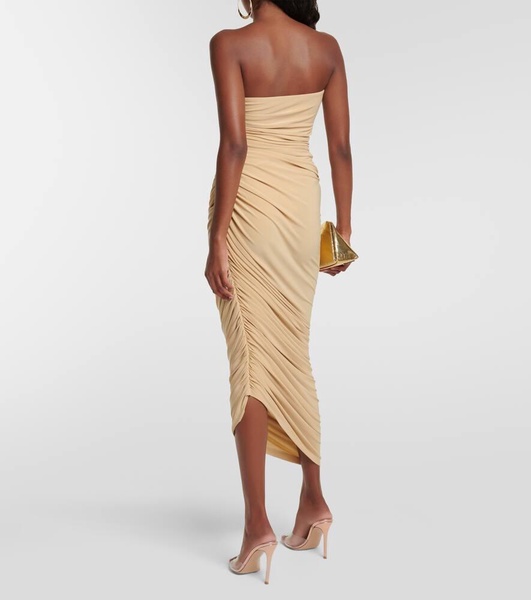 Diana strapless jersey maxi dress