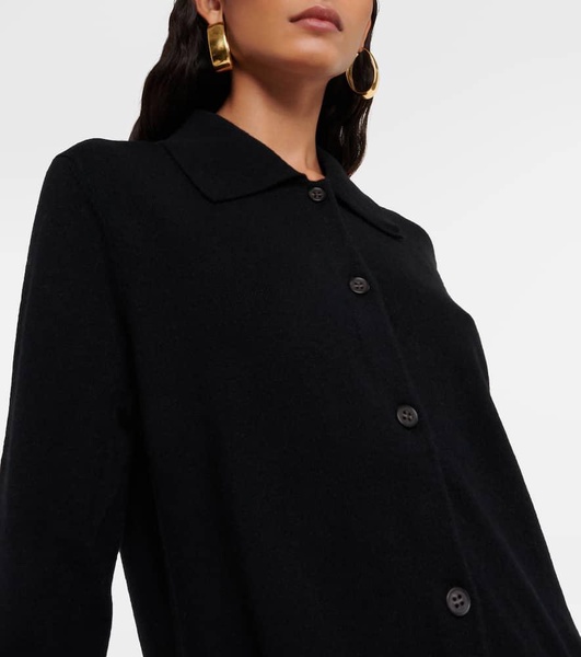 Maisy cashmere shirt dress