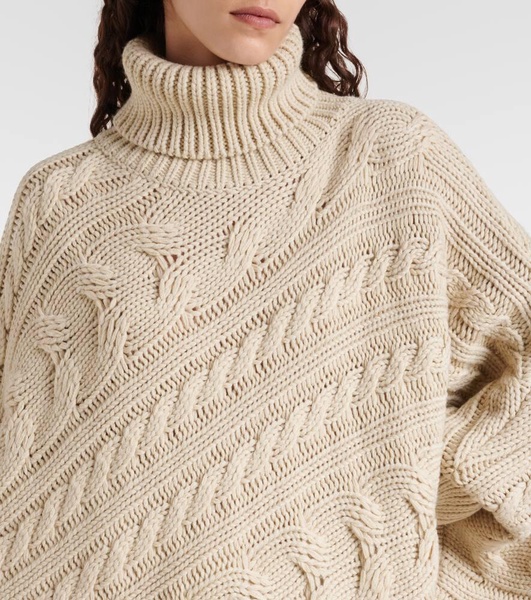 Twist oversized wool-blend sweater