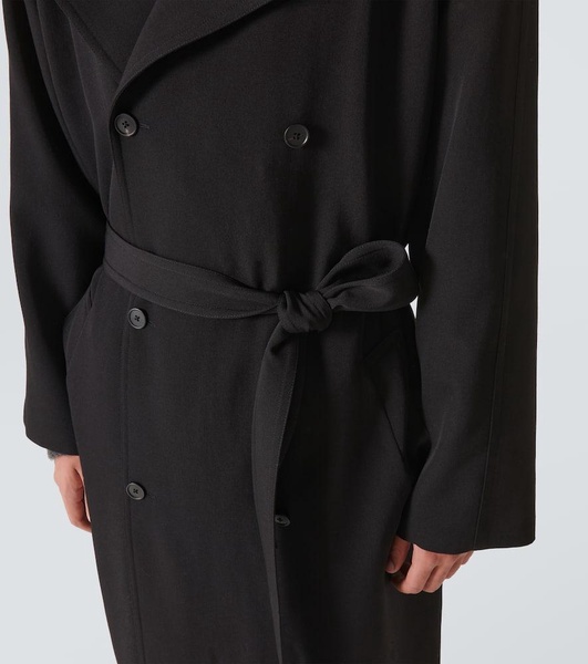 Kolden belted wool coat