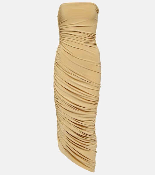 Diana strapless jersey maxi dress