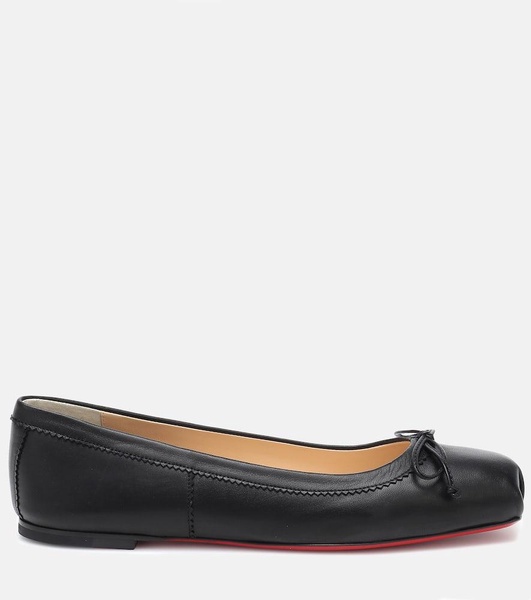 Mamadrague leather ballet flats