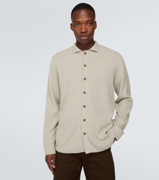 Cashmere overshirt