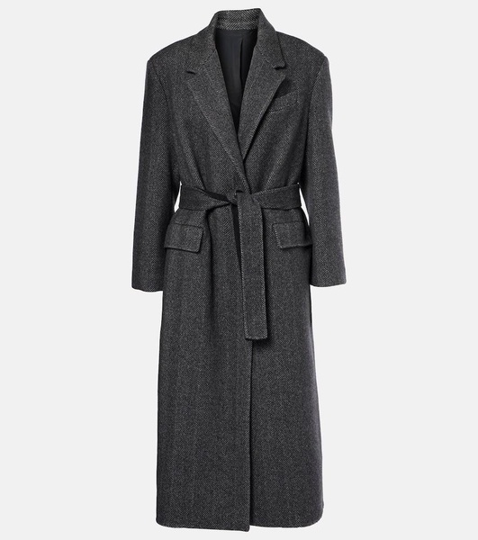 Wool and cashmere overcoat