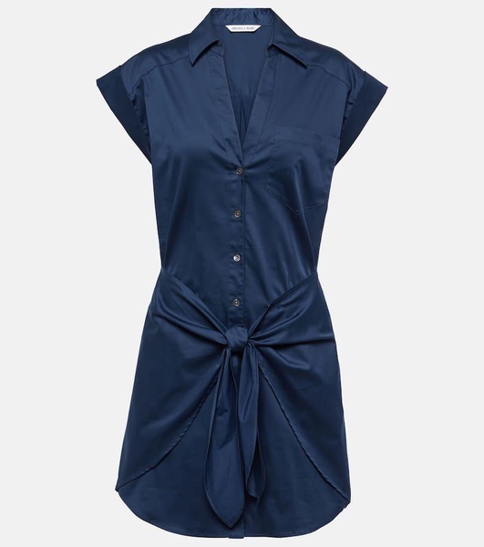 Aimee cotton-blend shirt dress