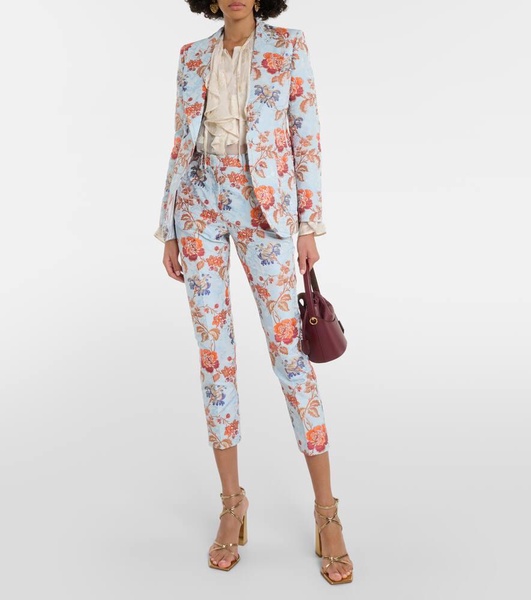 Floral blazer