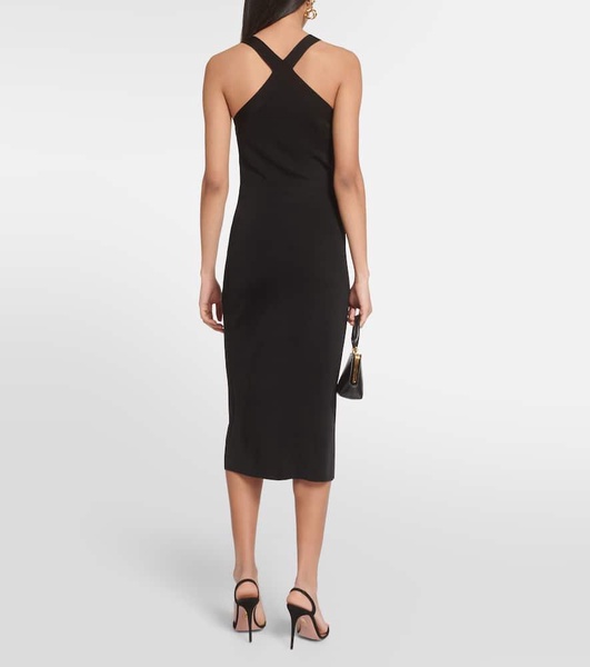 Modena jersey midi dress