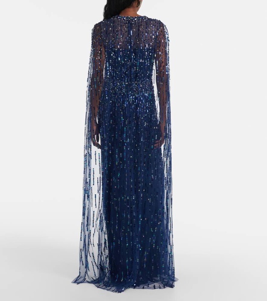 Lux sequined gown