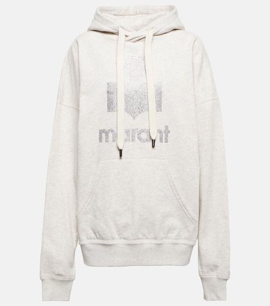 Mansel logo cotton-blend hoodie