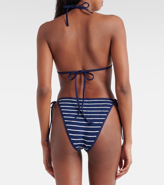 Gina striped bikini