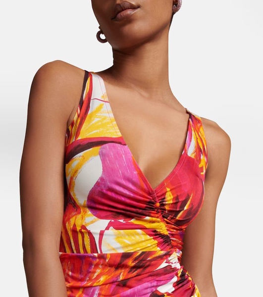 Summer Solstice printed minidress