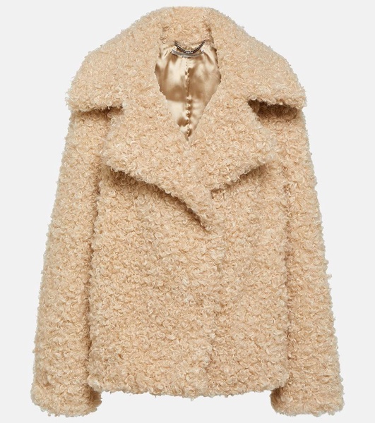 Oversized teddy coat