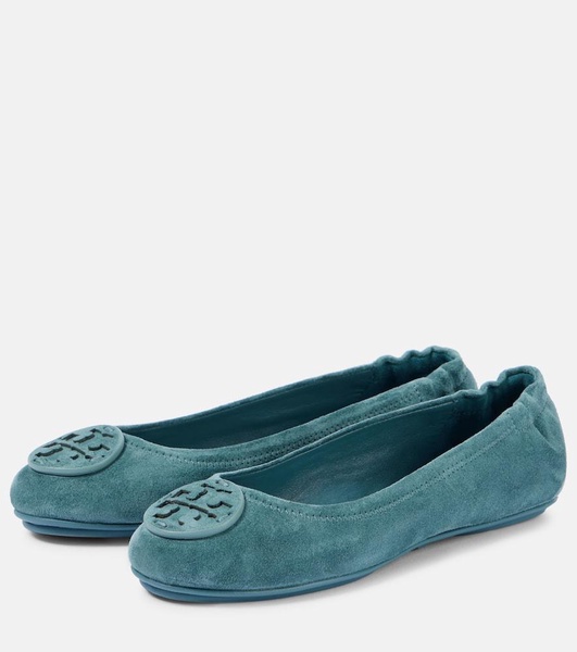 Minnie suede ballet flats