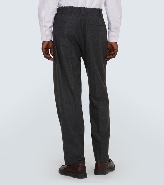 Reinga wool and cashmere pants