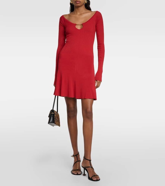 La Mini Robe Pralu off-shoulder minidress