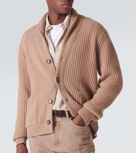 Wool and cashmere cardigan