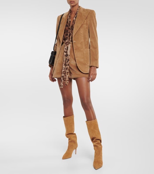 Matignon suede knee-high boots