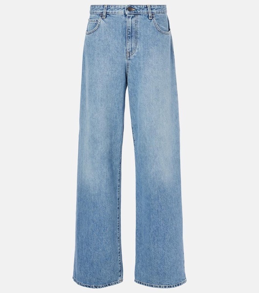 Eglitta low-rise wide-leg jeans