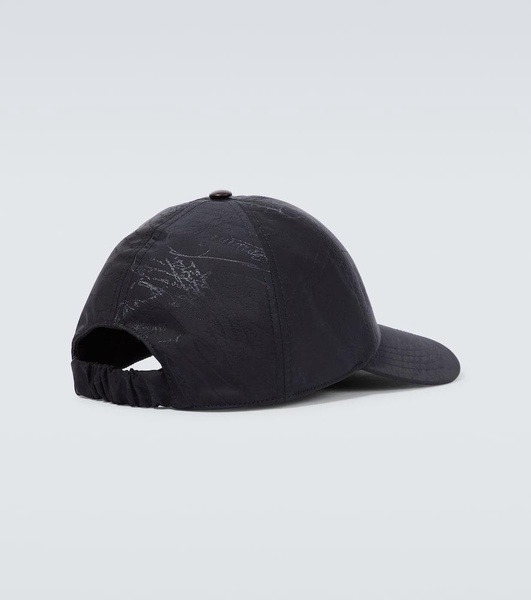 Scritto jacquard baseball cap