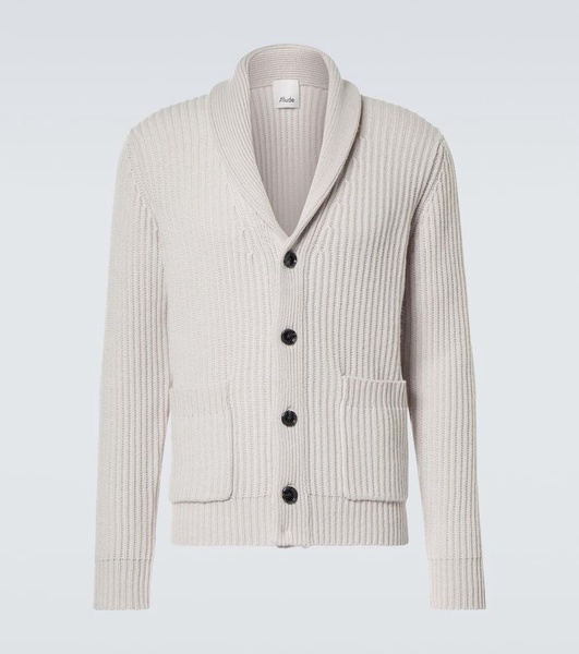 Wool and cashmere cardigan