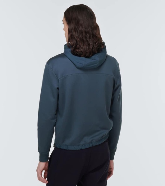 Medfield cotton-blend hoodie