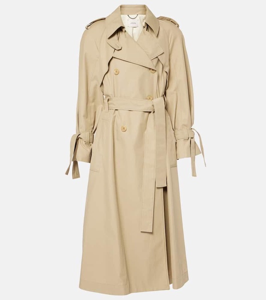 Classic Ease cotton-blend trench coat