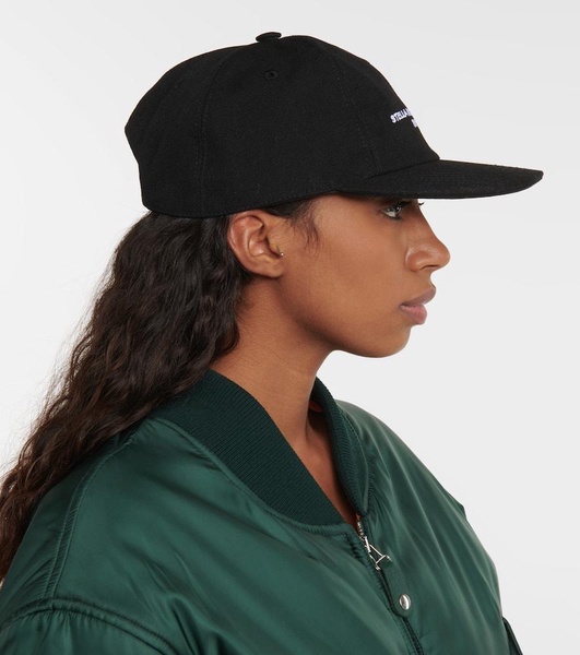 Embroidered logo baseball cap