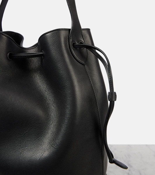 Belvedere leather bucket bag