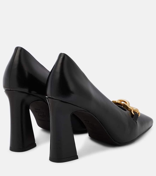 Jessa leather pumps