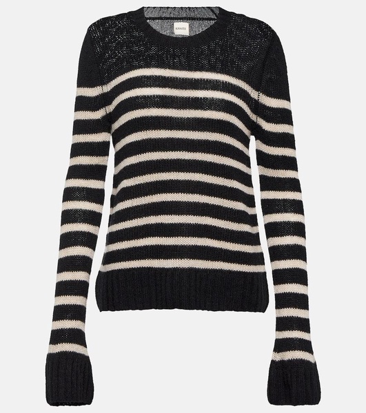 Tilda striped cashmere sweater