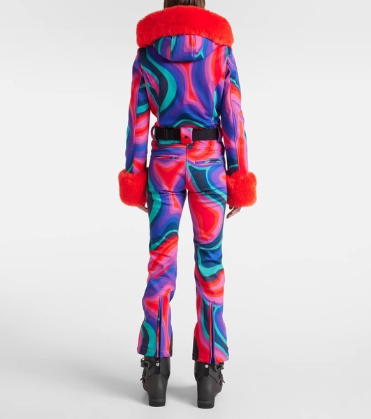 The Party faux fur-trimmed ski suit