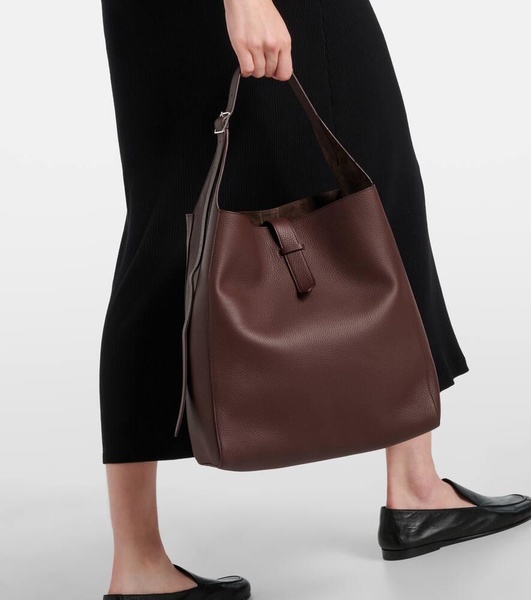 Blake leather shoulder bag