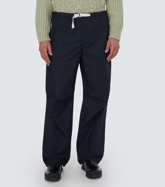 Zip-off cotton pants