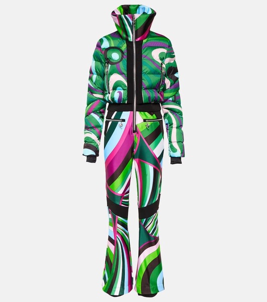 x Fusalp printed ski suit