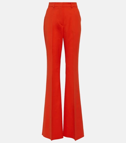 Lory cotton-blend wide-leg pants